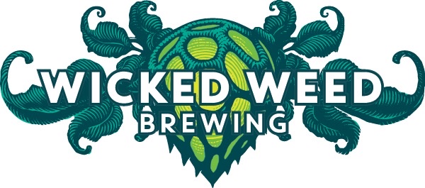 Wicked Weed Logo of a hop